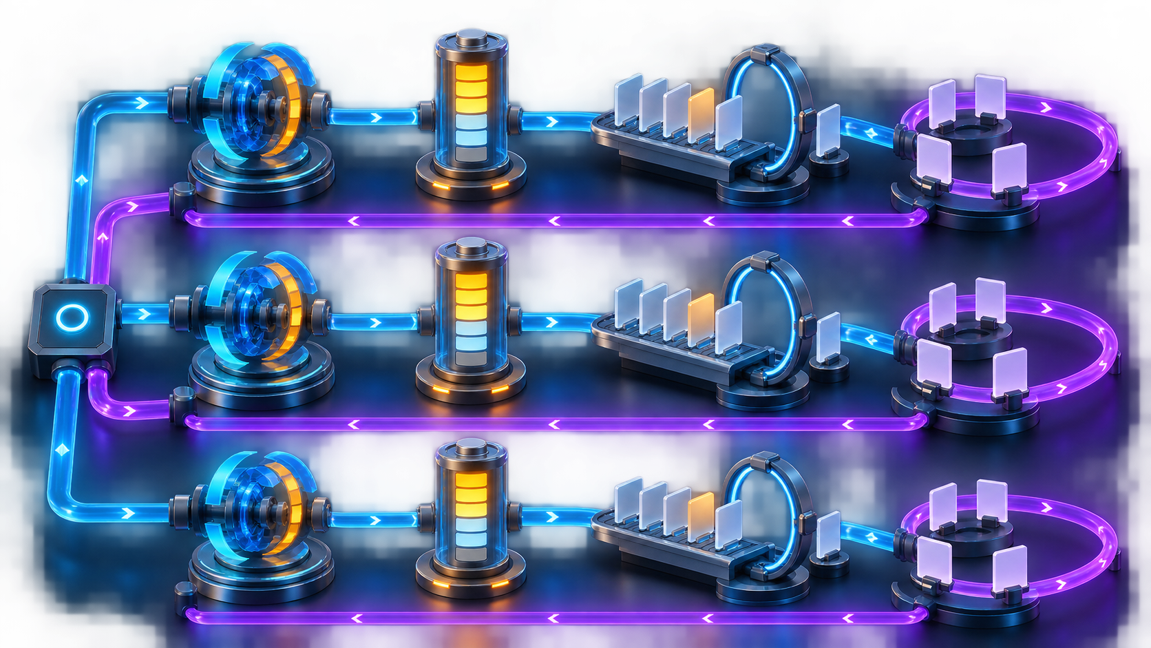 Editorial diagram of the controls required for a future Switch 2 battery test, not a completed test setup or result